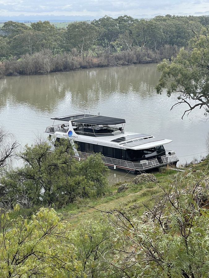Moon Dance Houseboat Moored