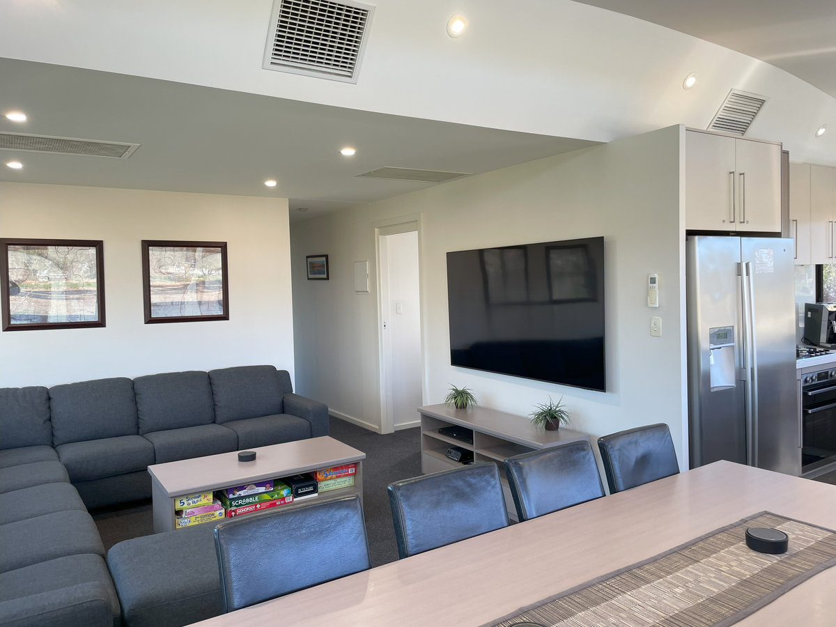 Moon Dance Houseboat Living Area